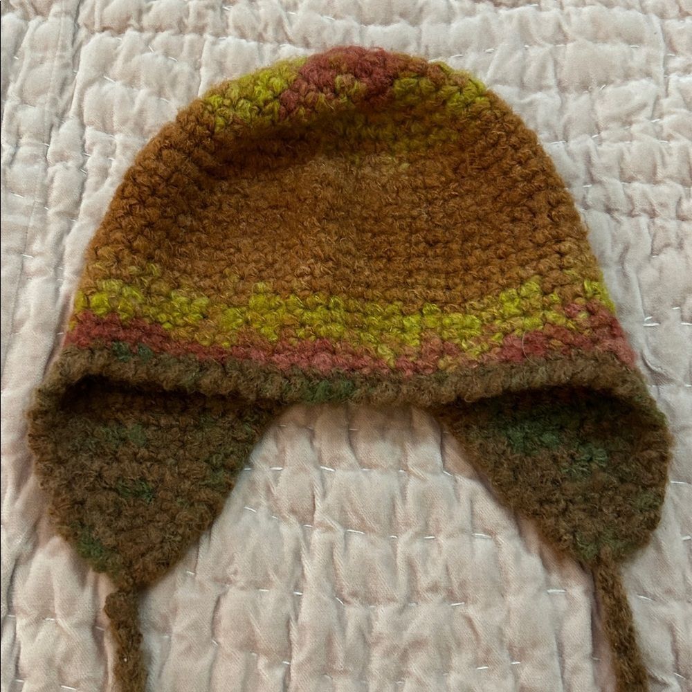 CAPPELLIFICIO  FIORENTION Cozy Multicolor Knit Hat made in Italy